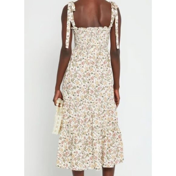 O.P.T Cara Floral Midi Dress Size XS 41695 - Picture 4 of 12